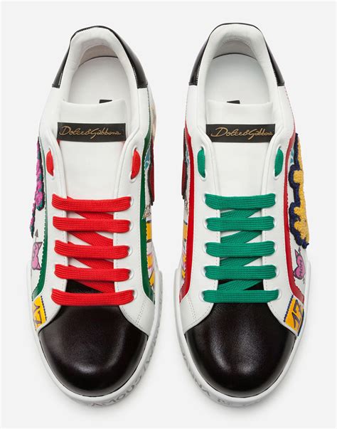 dolce gabbana custom sneakers men|dolce and gabanna sneakers prices.